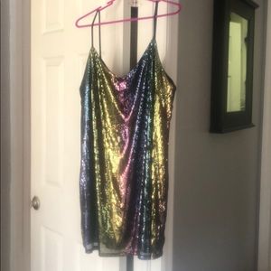 Sparkly little party dress NWOT wild fable sz xl